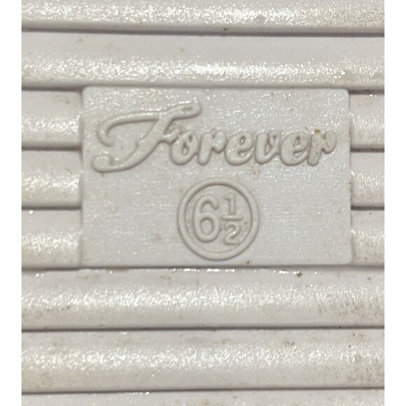 FOREVER 21 Brown Suede Wedge Platform Jute Strap Sandals Open Toe Women Sz 6.5 - Picture 8 of 10